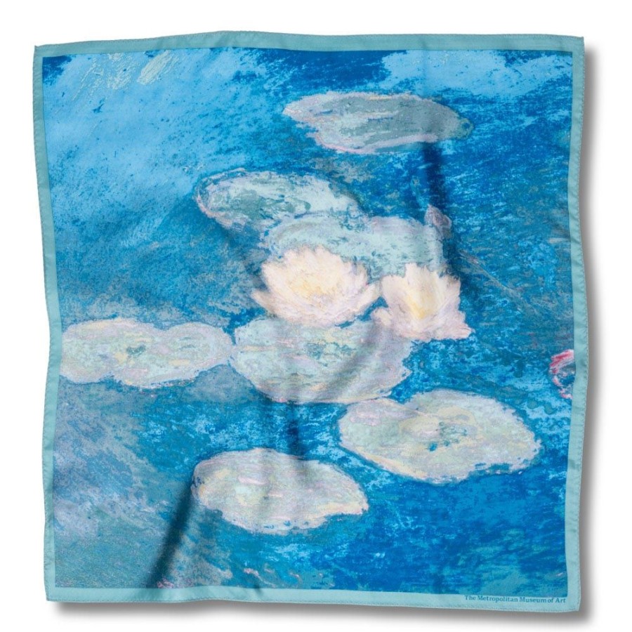 Clothing & Accessories The Metropolitan Museum of Art  | Monet Water Lilies Neckerchief