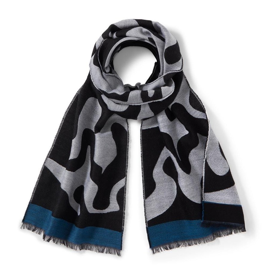 Clothing & Accessories The Metropolitan Museum of Art  | Egyptian Swirled Glass Unisex Oblong Jacquard Scarf