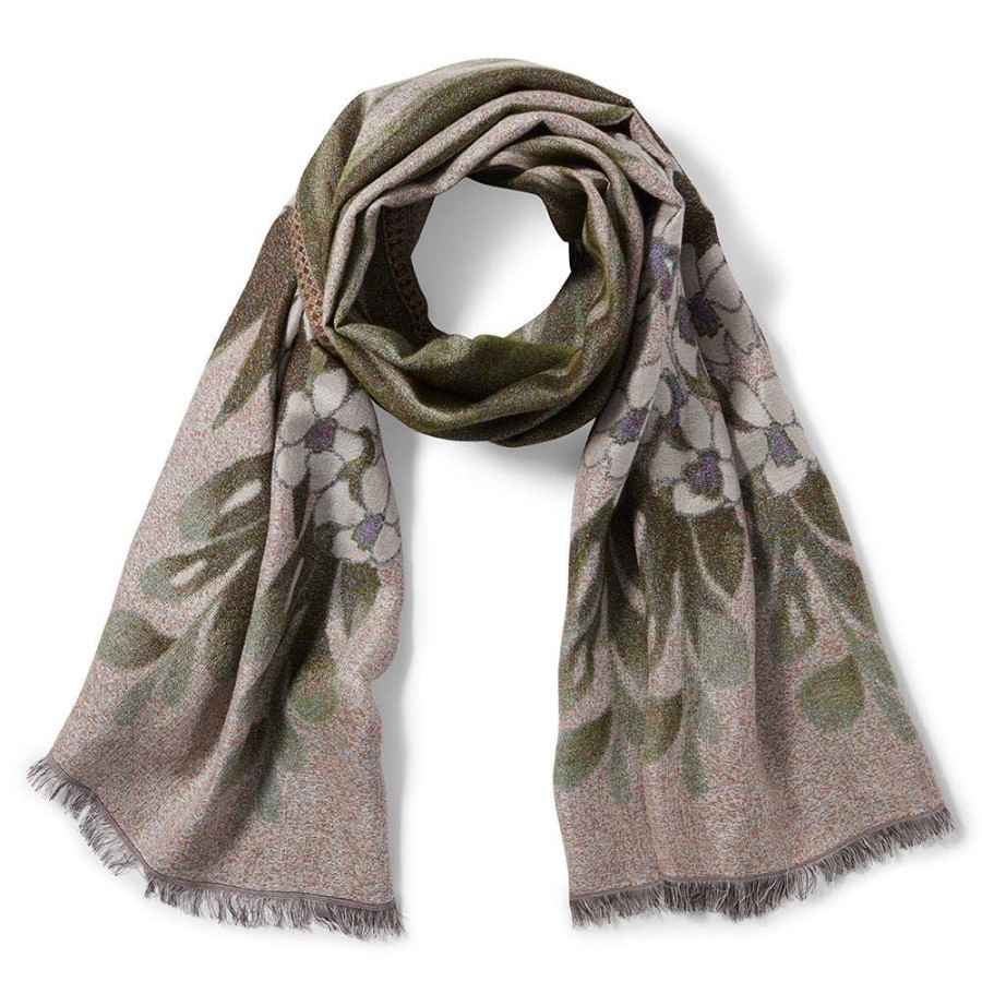 Clothing & Accessories The Metropolitan Museum of Art  | Louis C. Tiffany Gladioli Wool-Blend Shawl